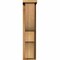 Ekena Millwork Ridgewood Rough Sawn Corbel w/Backplate, Western Red Cedar, 6"W x 10"D x 26"H COR06X10X26RID01RWR - alternate 2